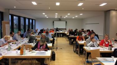 ca. 50 Juniorenvertreter trafen sich bei der Landesjuniorenkonferenz in Grünberg